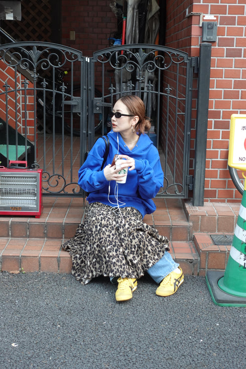 レオパードボリュームスカート